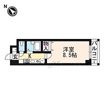 滋賀県草津市野路1丁目（賃貸マンション1K・7階・25.48㎡） その2