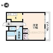 滋賀県大津市大将軍2丁目（賃貸マンション1K・2階・40.95㎡） その1