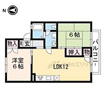 滋賀県大津市坂本3丁目（賃貸アパート2LDK・1階・53.10㎡） その2