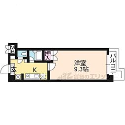 間取図画像 1K