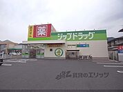 ジップドラッグ　唐崎薬局まで1500メートル