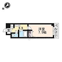 メゾンエスプリ 203 ｜ 滋賀県草津市追分南1丁目（賃貸マンション1K・2階・22.95㎡） その2