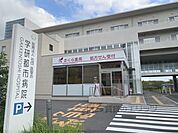 学研都市病院まで1700メートル