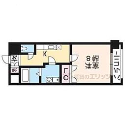 Maison・Belong 1Kの間取図画像