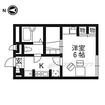 京都府相楽郡精華町桜が丘1丁目（賃貸アパート1K・1階・19.87㎡） その2