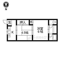 南郷マンション西棟 13 ｜ 京都府京都市伏見区横大路下三栖南郷（賃貸アパート2K・1階・22.00㎡） その2