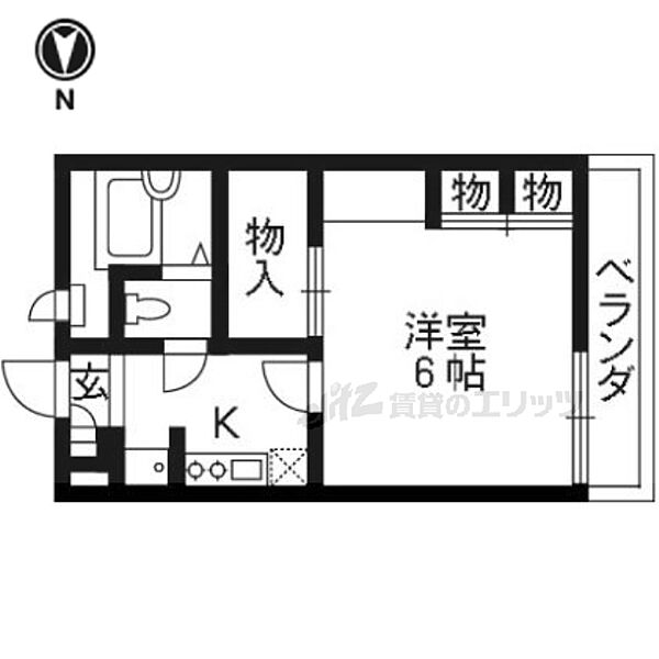 レオパレスＫ 201｜京都府京田辺市三山木見尊田(賃貸アパート1K・2階・19.87㎡)の写真 その2