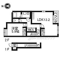 京都府木津川市吐師（賃貸アパート1LDK・2階・52.73㎡） その2