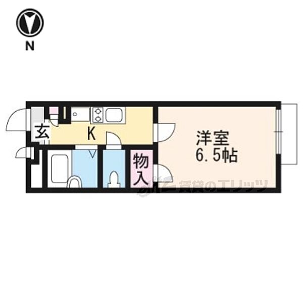 レオパレス田中殿 204｜京都府京都市伏見区竹田田中殿町(賃貸アパート1K・2階・22.35㎡)の写真 その2