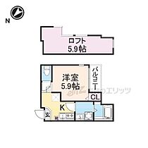 京都府京都市伏見区醍醐東合場町（賃貸アパート1K・2階・20.67㎡） その2