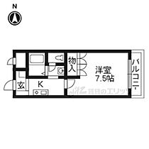 ルミナスハイムIII 302 ｜ 京都府相楽郡精華町植田堂ヶ島（賃貸マンション1K・3階・25.00㎡） その2