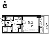 京都府宇治市五ヶ庄寺界道（賃貸マンション1K・2階・26.40㎡） その2