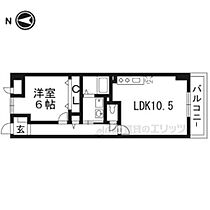 バンブーワン 103 ｜ 京都府京都市伏見区横大路東裏町（賃貸マンション1LDK・1階・42.01㎡） その2