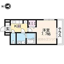 Ｂｏｎｈｅｕｒ 101 ｜ 京都府京田辺市興戸下ノ川原（賃貸アパート1K・1階・27.50㎡） その1