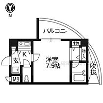 ドルチェ21 206 ｜ 京都府向日市寺戸町西野辺（賃貸マンション1K・2階・23.40㎡） その2