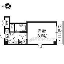 京都府城陽市枇杷庄西ノ口（賃貸マンション1K・3階・25.75㎡） その1