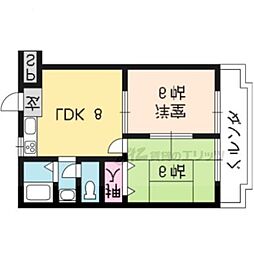 🉐敷金礼金0円！🉐京都地下鉄東西線 石田駅 徒歩15分