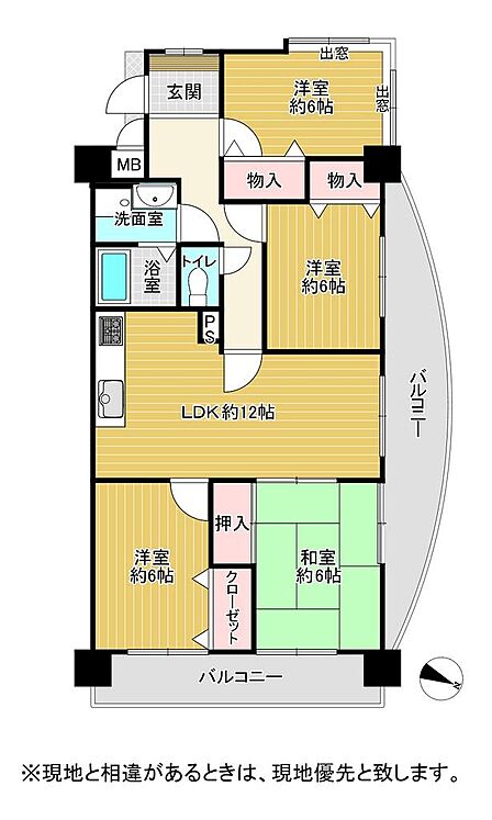 諸事便利な立地♪サニーサイドモール小倉まで徒歩約6分♪JR下曽根駅まで徒歩約10分♪