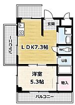 M’プラザ大住参番館 501 ｜ 京都府京田辺市大住責谷（賃貸マンション1LDK・5階・29.61㎡） その2