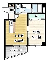 ファミーユ長谷川 301 ｜ 京都府八幡市美濃山幸水（賃貸マンション1LDK・3階・33.00㎡） その2