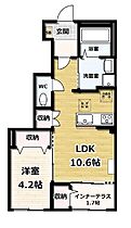 仮）久御山町佐古内屋敷新築アパートA棟 101 ｜ 京都府久世郡久御山町佐古内屋敷（賃貸アパート1LDK・1階・42.15㎡） その2