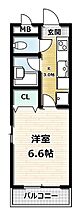 ハートフルマンション 311 ｜ 京都府京田辺市薪小山（賃貸マンション1K・4階・22.59㎡） その2