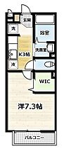 シュエット 205 ｜ 京都府八幡市上奈良城垣内（賃貸アパート1K・2階・26.72㎡） その2