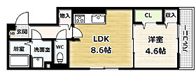 D-ROOM富野乾垣内 202 ｜ 京都府城陽市富野乾垣内（賃貸アパート1LDK・2階・35.66㎡） その1