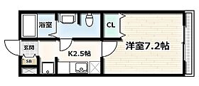 Warm.Front　わかわし 205 ｜ 京都府宇治市槇島町石橋（賃貸アパート1K・2階・24.63㎡） その2