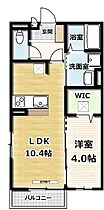 モナリエ砂田II 201 ｜ 京都府宇治市伊勢田町砂田（賃貸アパート1LDK・2階・37.53㎡） その2