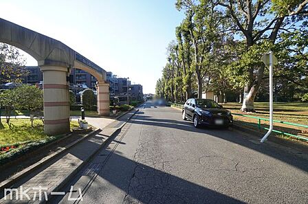 前面道路