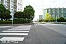 外観：前面道路