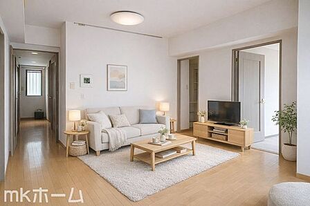 ※家具はCGイメージ画像です。多くの時間を過ごす空間だからこそ採光にはこだわりたいですね！