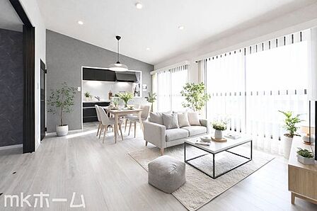 ※家具はCGイメージ画像です。多くの時間を過ごす空間だからこそ採光にはこだわりたいですね!