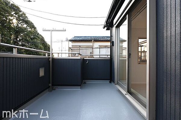 バルコニーを拡大表示
