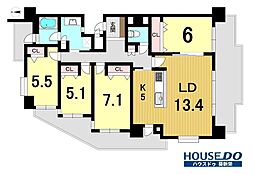 間取図画像 4LDK