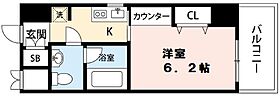 AXIS UMEKITA  ｜ 大阪府大阪市北区中津5丁目（賃貸マンション1K・4階・25.50㎡） その2