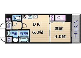 アクアプレイス天王寺EYE  ｜ 大阪府大阪市天王寺区悲田院町（賃貸マンション1DK・6階・26.89㎡） その2