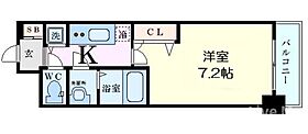 プランドール北浜  ｜ 大阪府大阪市中央区東高麗橋（賃貸マンション1K・8階・24.65㎡） その2