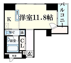 クリスタルブライト本町東  ｜ 大阪府大阪市中央区内本町1丁目（賃貸マンション1K・8階・28.65㎡） その2