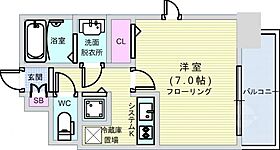 スワンズシティ北堀江  ｜ 大阪府大阪市西区北堀江4丁目（賃貸マンション1K・3階・24.08㎡） その2