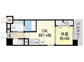 シャイニング福島離宮  ｜ 大阪府大阪市福島区海老江4丁目（賃貸マンション1DK・5階・30.04㎡） その2