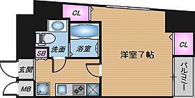 CITY SPIRE堺筋本町(リトルリバー本町橋)  ｜ 大阪府大阪市中央区本町橋（賃貸マンション1K・8階・29.25㎡） その2