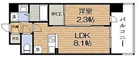 セレニテ十三ミラク  ｜ 大阪府大阪市淀川区十三本町2丁目（賃貸マンション1LDK・7階・28.10㎡） その2