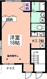 間取図画像 ワンルーム
