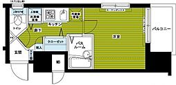 フェニックス吉祥寺弐番館 1Kの間取図画像