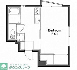 ロハス吉祥寺 1Kの間取図画像