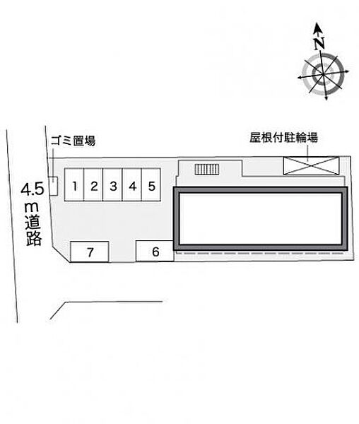 大阪府八尾市美園町4丁目(賃貸アパート1K・2階・19.87㎡)の写真 その3