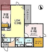 Famille　八尾東 203 ｜ 大阪府八尾市曙川東4丁目（賃貸アパート2LDK・2階・53.14㎡） その2