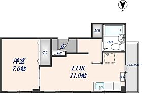 くさかマンション 3-A ｜ 大阪府東大阪市東石切町4丁目15-40（賃貸マンション1LDK・3階・37.80㎡） その2